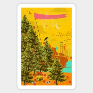 PORTLAND TREES Sticker